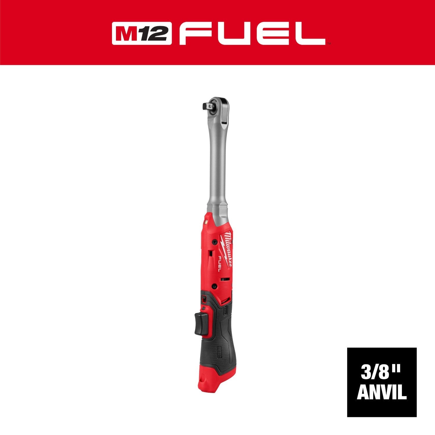 Milwaukee M12 FUEL 3/8-in. Extended Reach Ratchet (3059-20)