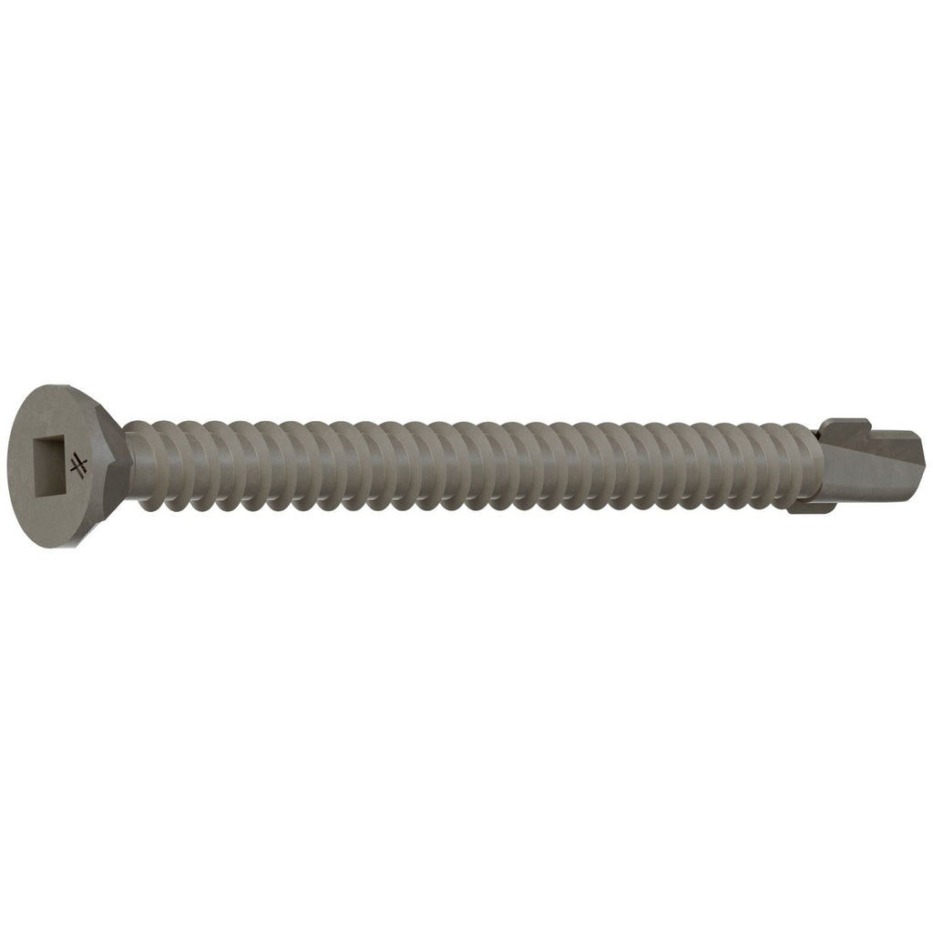 Simpson Strong-Tie CBSDQ214-2K CBSDQ Sheathing-to-CFS Screw, #10 x 2-1/4-in. #2 Square Undersized, Quik Guard, 2000-Pack