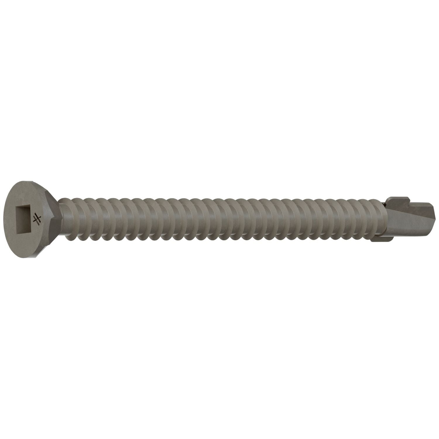 Simpson Strong-Tie CBSDQ214-2K CBSDQ Sheathing-to-CFS Screw, #10 x 2-1/4-in. #2 Square Undersized, Quik Guard, 2000-Pack