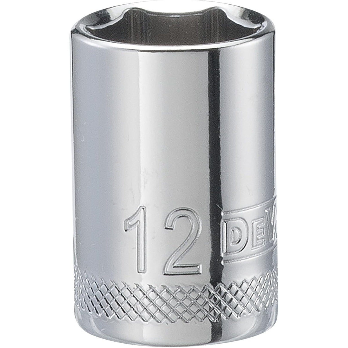 DEWALT 1/4-in. Drive 12 mm 6-Point Standard Socket with DirectTorque Technology (DWMT86109OSP)