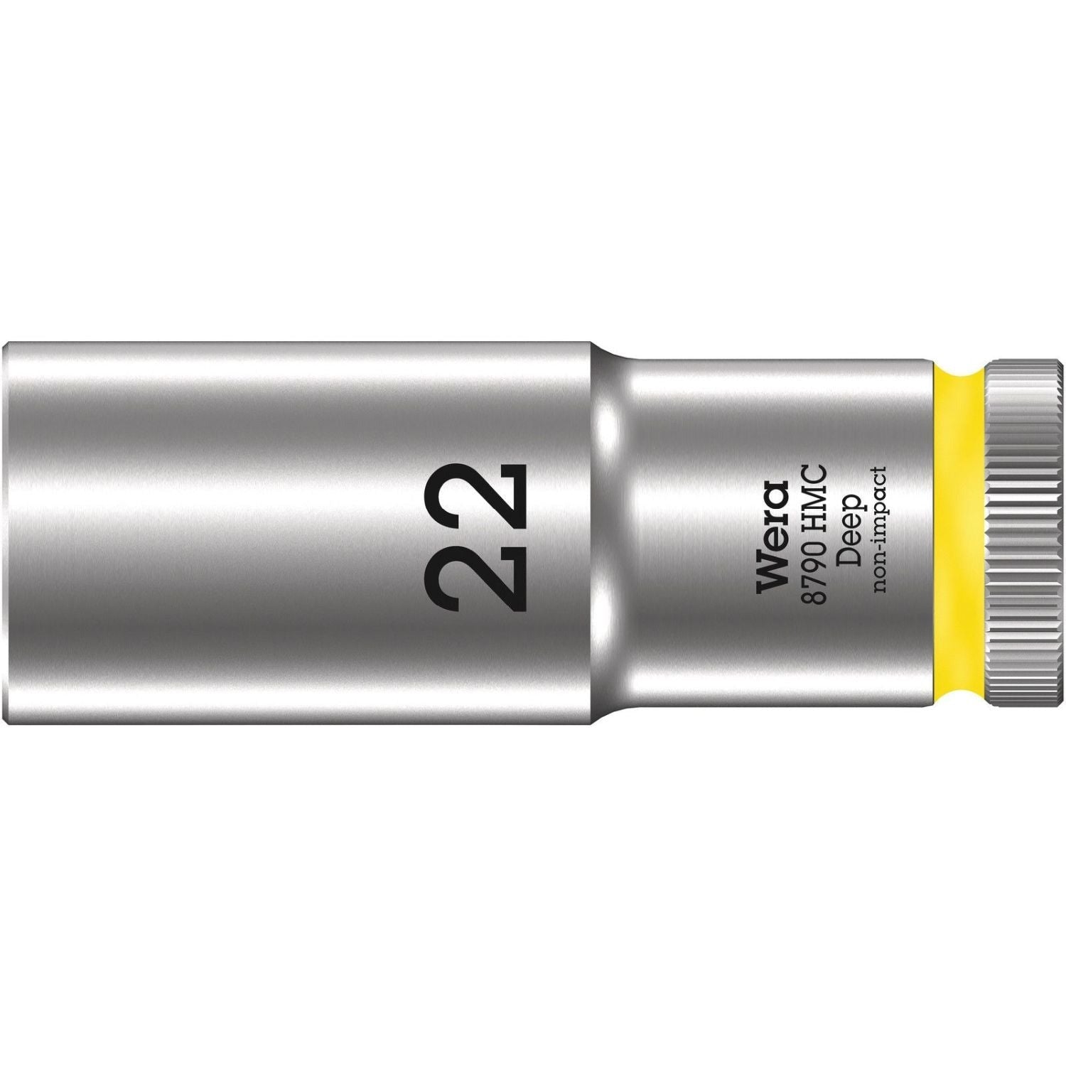 Wera 8790 Hmc Deep Socket With 1/2-in. Drive, 22x83-mm.