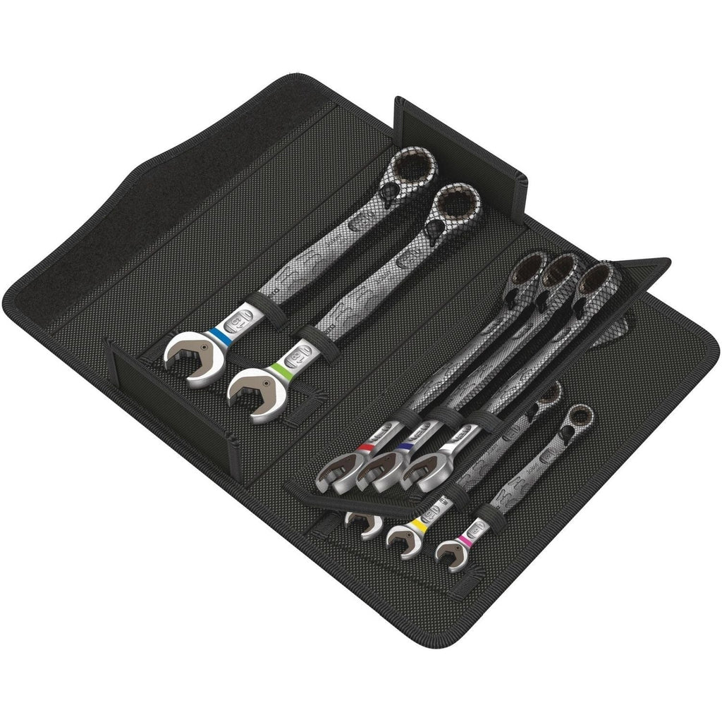 Wera 6001 Joker Switch 11 Set 1 Ratcheting Combination Wrenches Set, 11-Pieces
