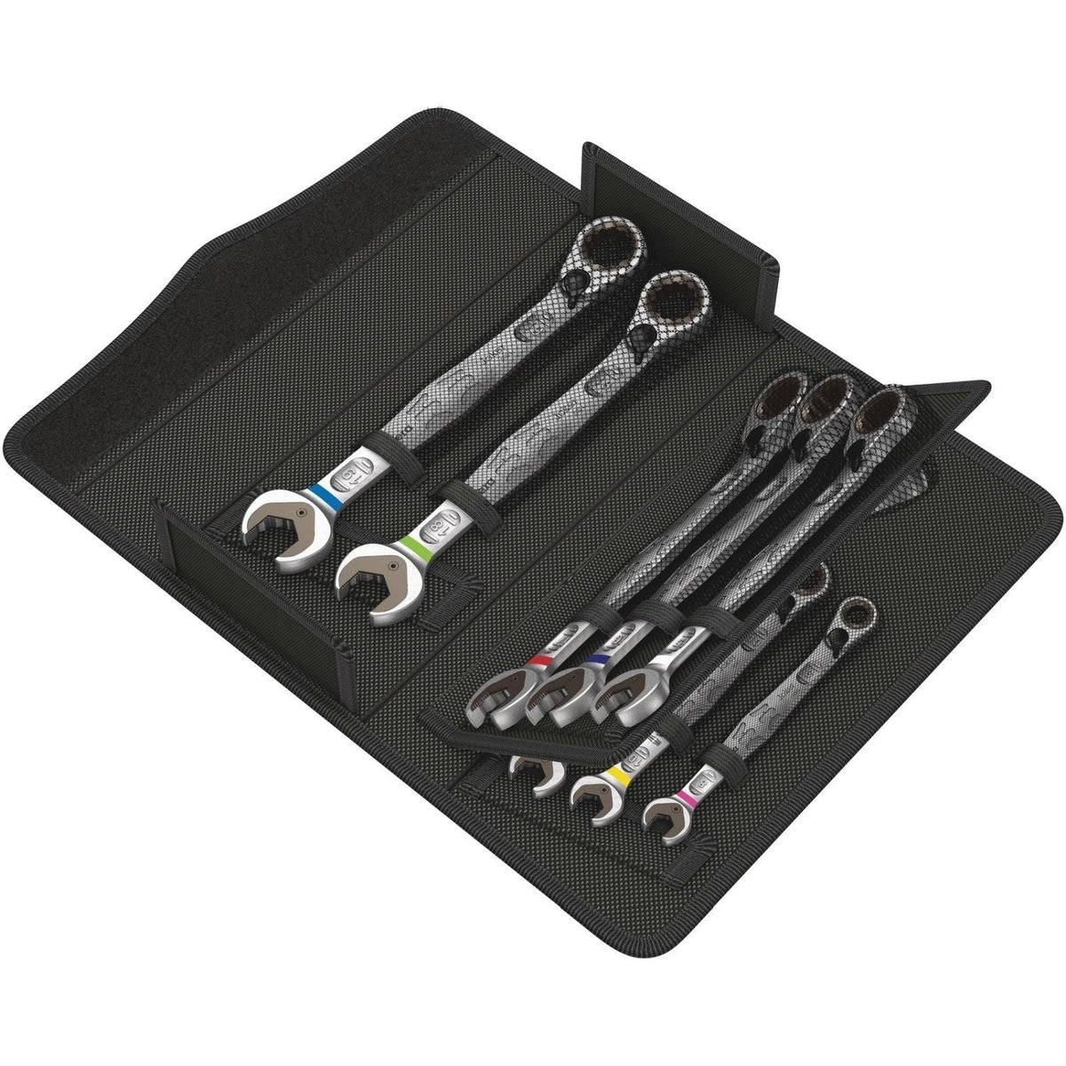 Wera 6001 Joker Switch 11 Set 1 Ratcheting Combination Wrenches Set, 11-Pieces