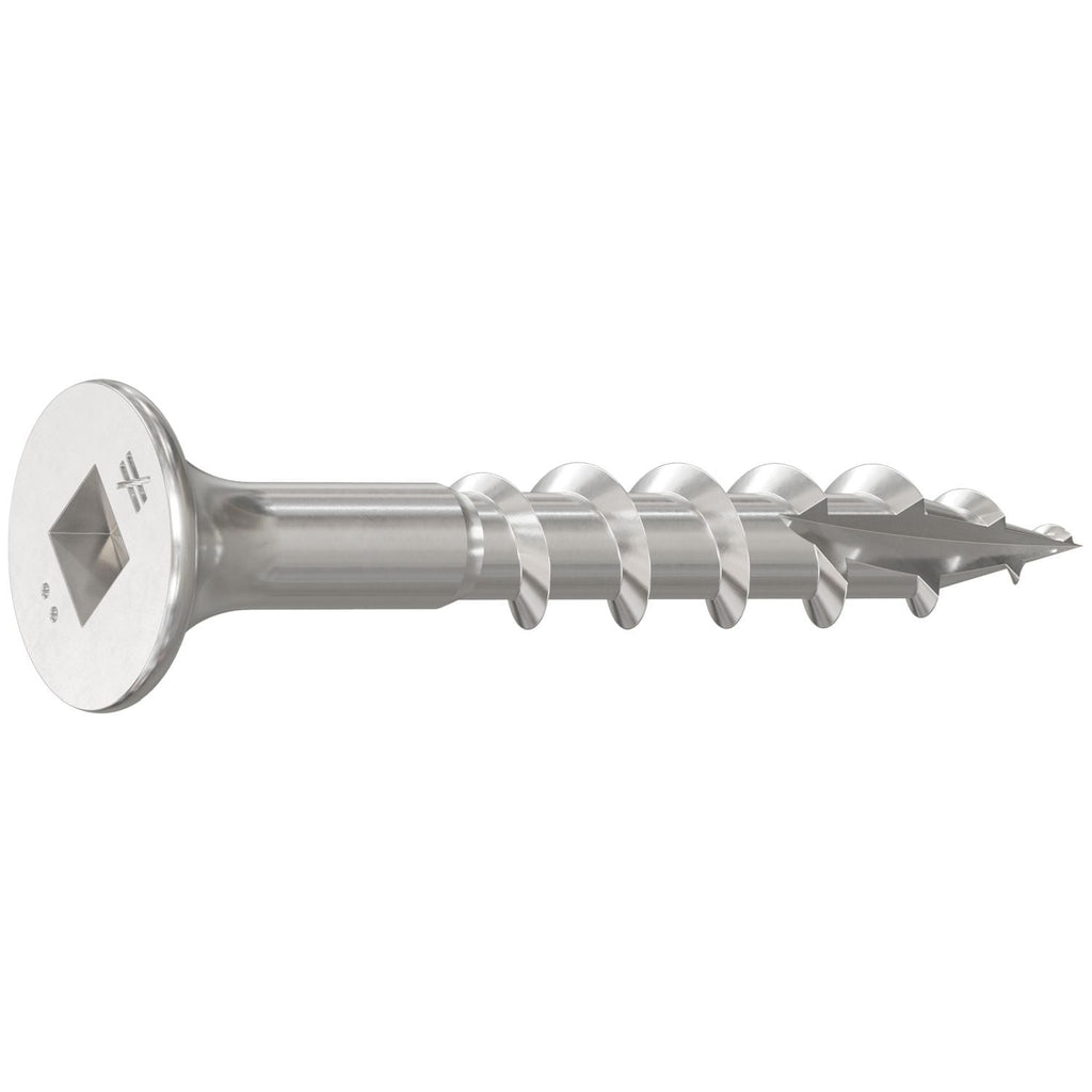 Simpson Strong-Tie S08125DBB Bugle-Head Wood Screw, Square Drive, #8 x 1-1/4-in. #2 Square, Type 305, 5000-Pack