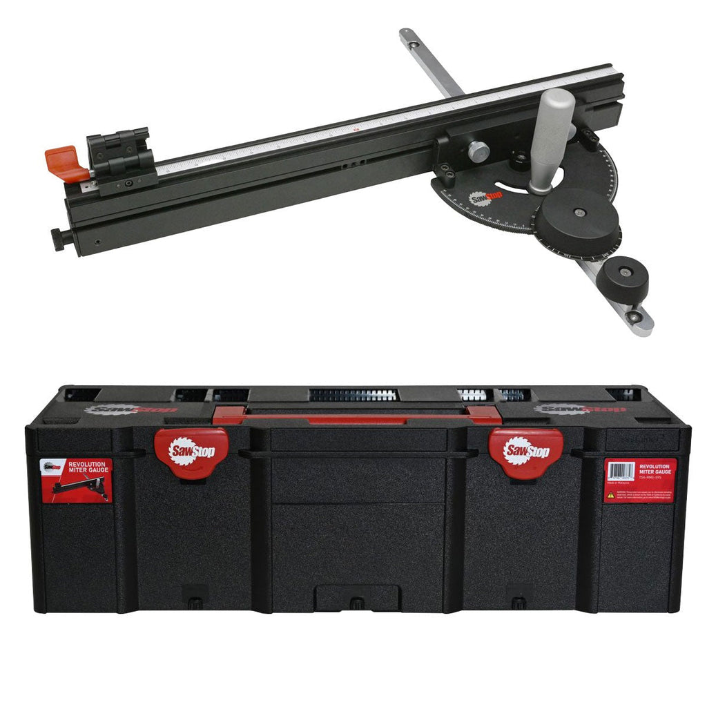 Sawstop TSA-RMG-SYS Revolution Miter Gauge with Systainer