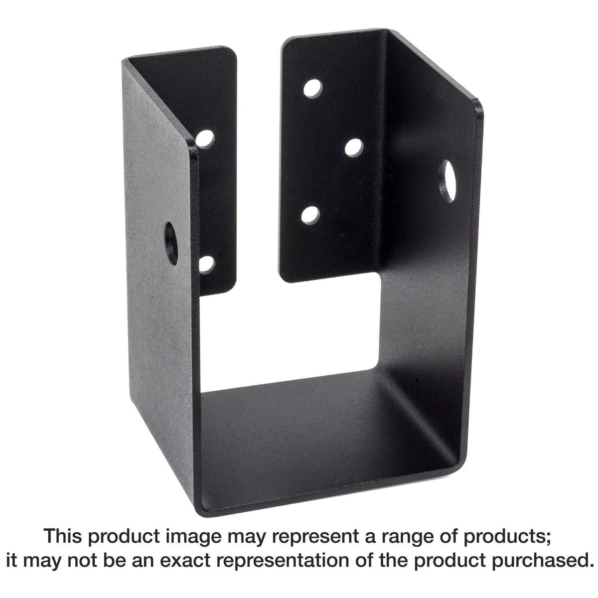 Simpson Strong-Tie APHH610R Outdoor Accents APHH ZMAX, Black Heavy Joist Hanger for 6x10 Rough