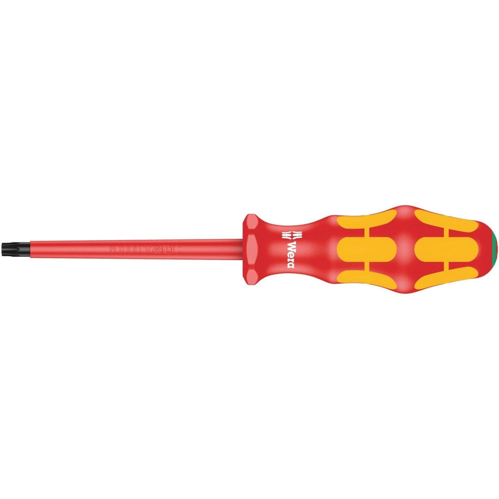 Wera 167 I VDE Insulated Screwdriver For Torx Screws, Torx 30x100-mm.