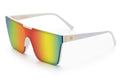Heat Wave Clarity White Sunglasses