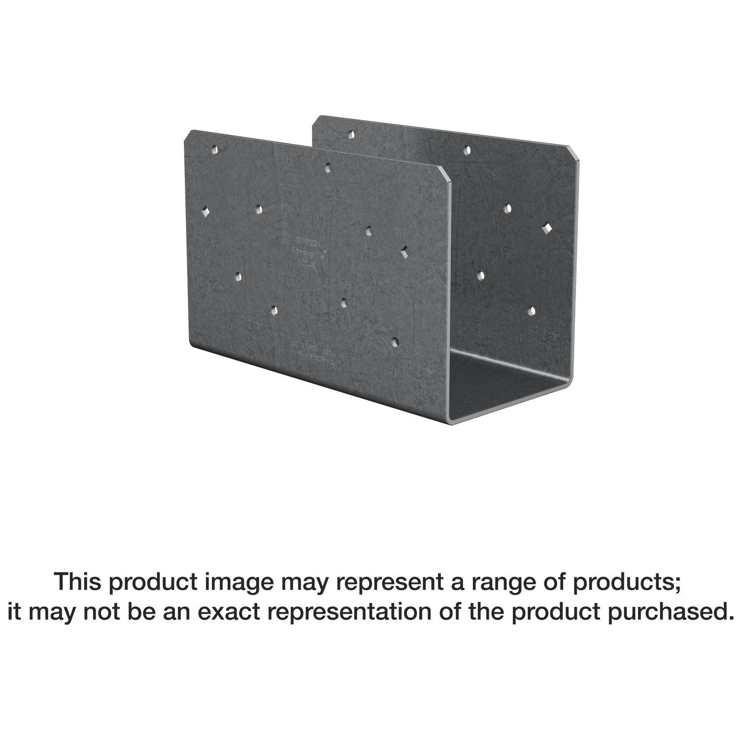 Simpson Strong-Tie CCOQ5-SDS2.5 CCOQ Column Cap, No Straps, for 5-1/8-in. Beam, with Strong-Drive SDS Screws