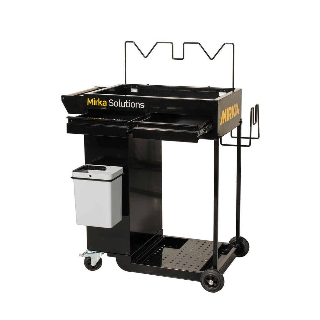 Mirka Smart Cart Solution Trolley Mobile Storage Cart for Dust Extractor, Tools and Abrasives (MAI-CART-912)