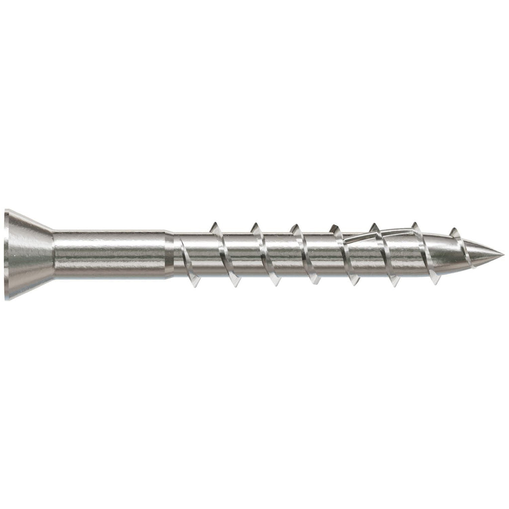 Simpson Strong-Tie S07125WP1 Deck-Drive DWP WOOD SS Screw, #7 x 1-1/4-in. T-15, Trim Head, Type 305, 1-lb.