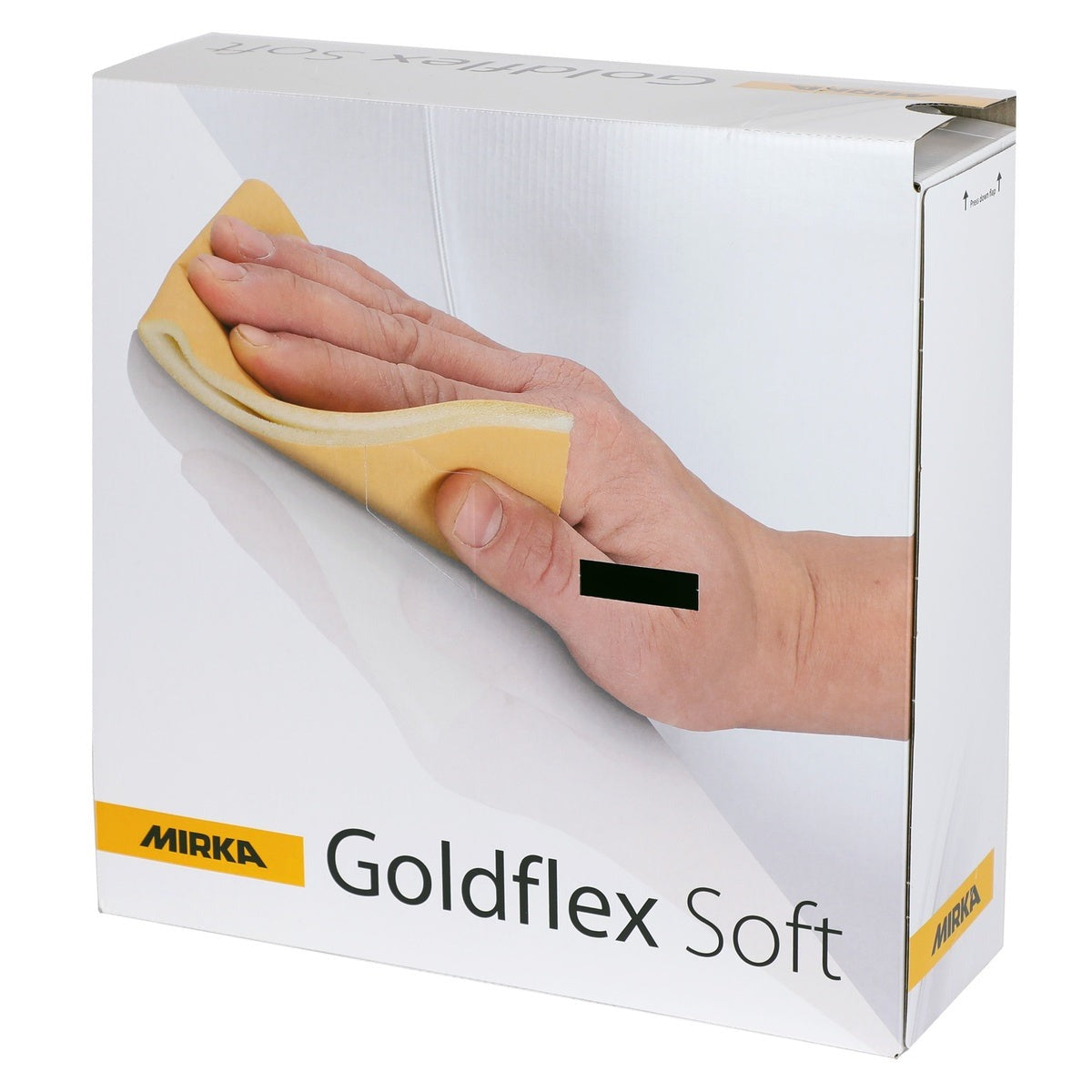 Mirka Goldflex Soft 4.5-in. x 5-in. P150 Hand Sanding Sheets Roll, 200-Pack (23-145-150)