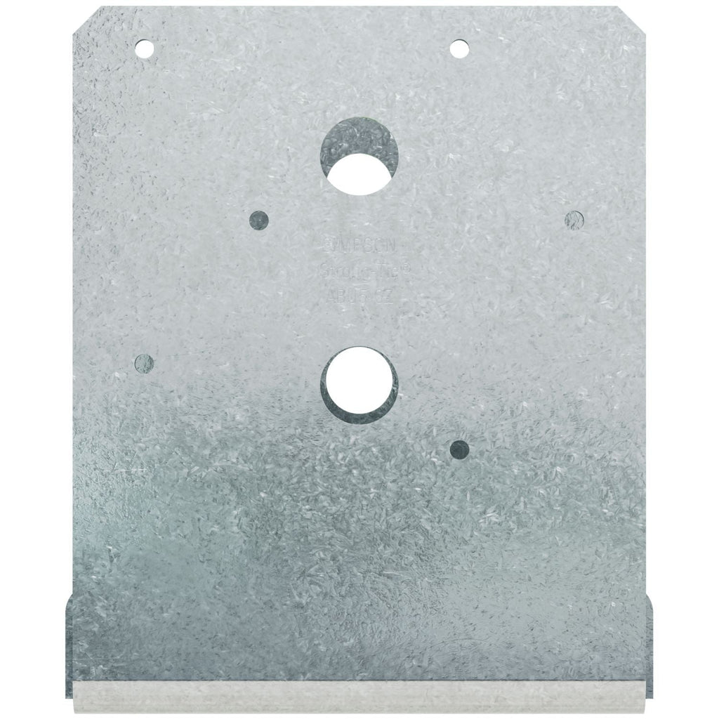 Simpson Strong-Tie ABU5-6Z ABU ZMAX Galvanized Adjustable Standoff Post Base for 5-1/8-in. x 6-in. Engineered Lumber