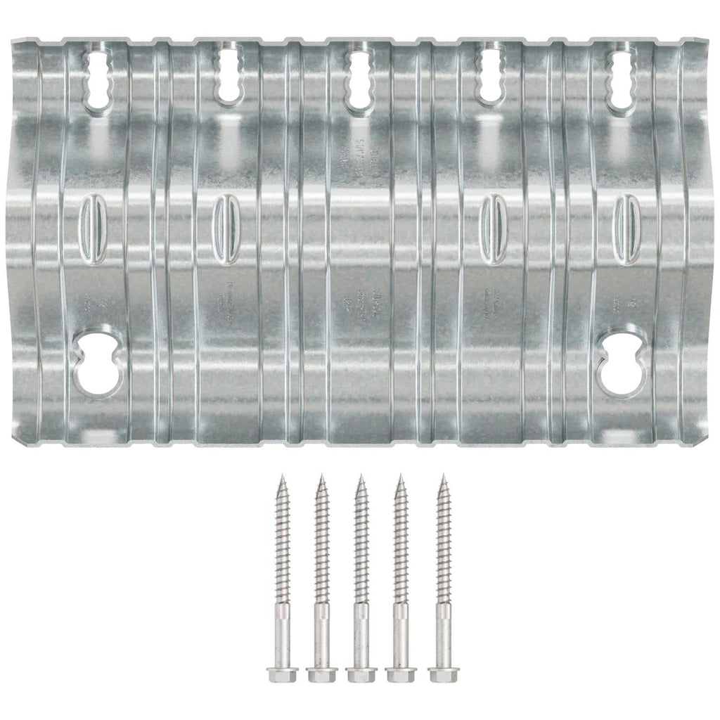 Simpson Strong-Tie URFP-SDS3 URFP 10-5/8-in. x 6-1/4-in. Universal Retro Foundation Plate with Screws