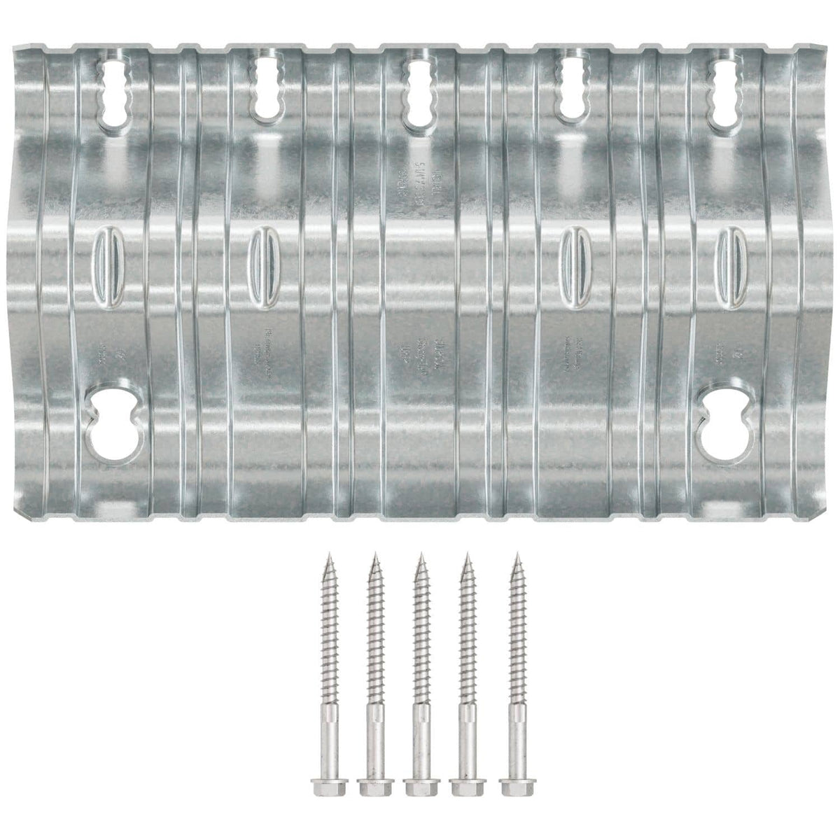 Simpson Strong-Tie URFP-SDS3 URFP 10-5/8-in. x 6-1/4-in. Universal Retro Foundation Plate with Screws
