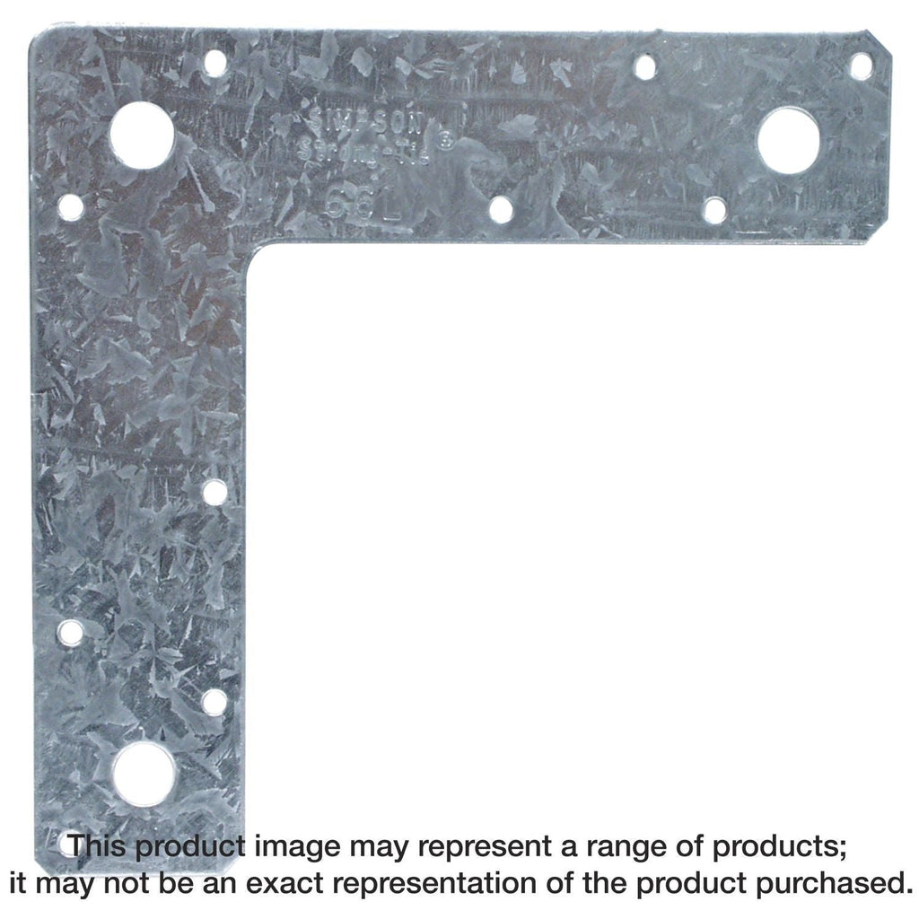 Simpson Strong-Tie 66L 6-in. x 6-in. 14-Gauge Galvanized L Strap