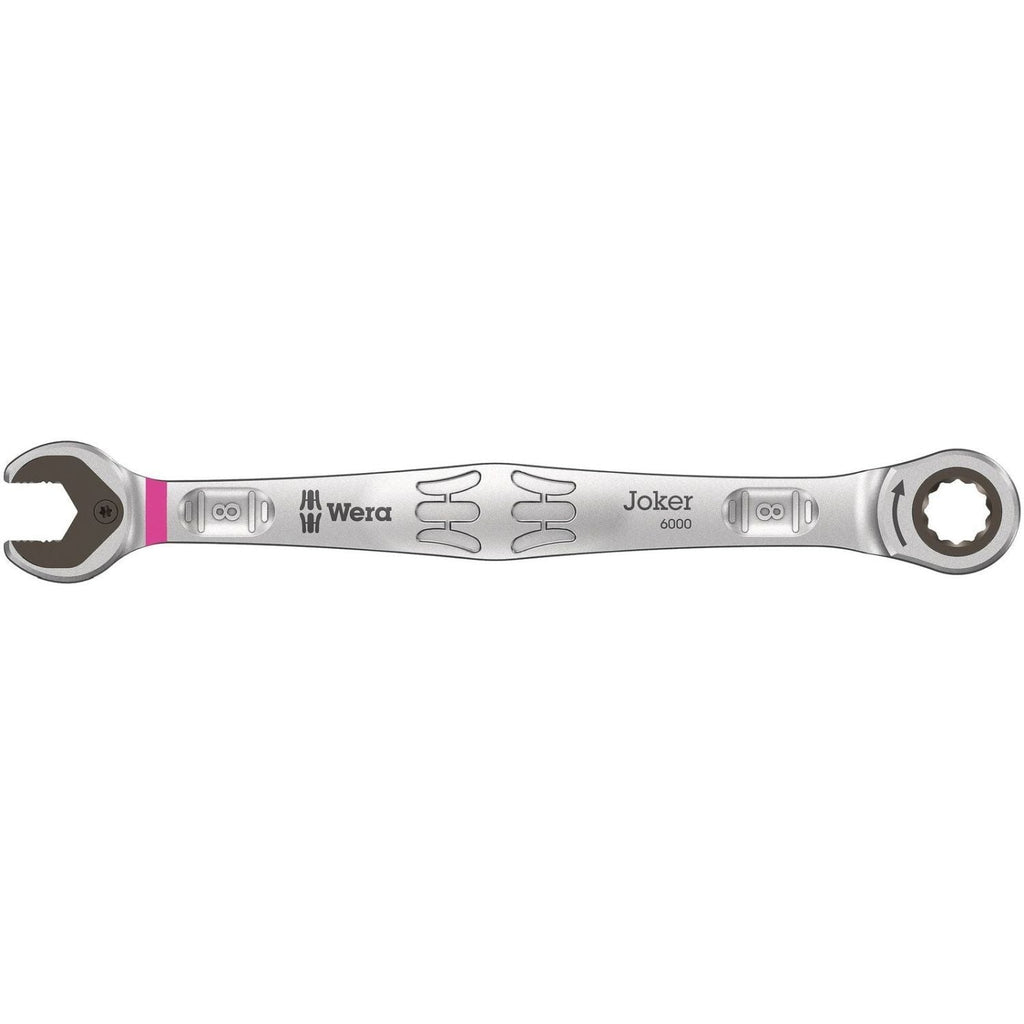 Wera 6000 Joker Ratcheting Combination Wrenches, 8x144-mm.