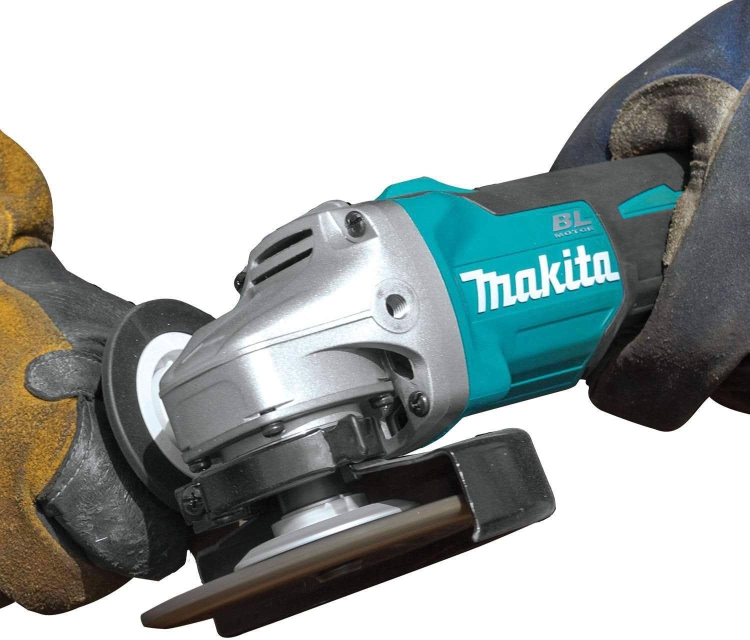 Makita XAG04Z 18V LXT Lithium-Ion Brushless Cordless 4-1/2"Â / 5" Cut-Off/Angle Grinder, Tool Only