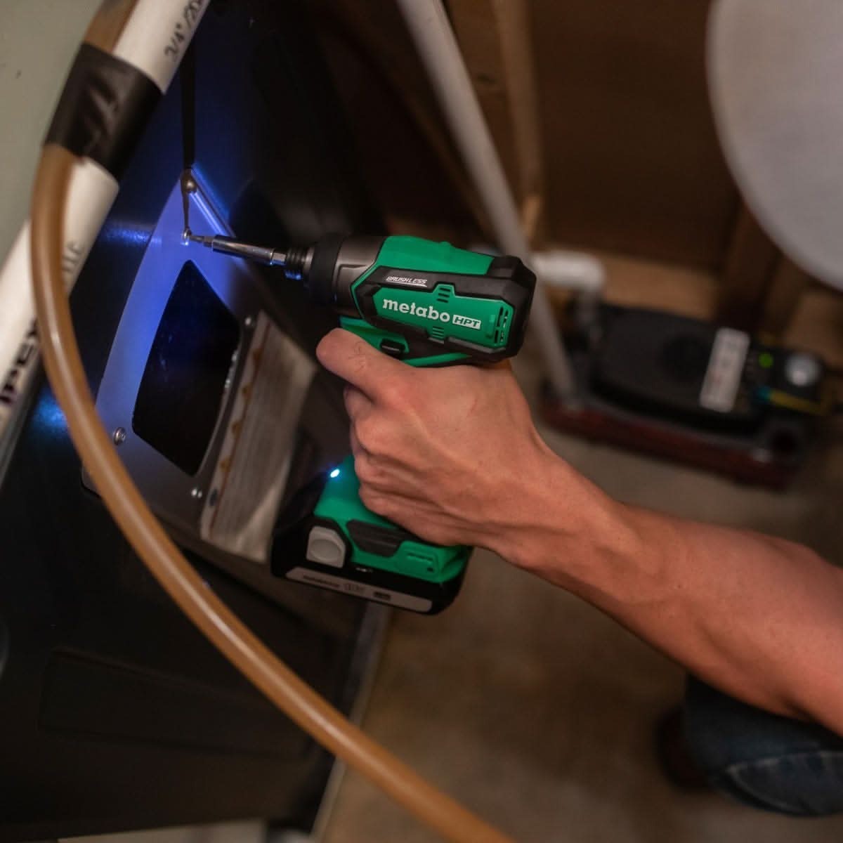 Metabo HPT KC18DDXM KC18DDX 18V Cordless Impact Driver and Drill 1.5 Ah Kit