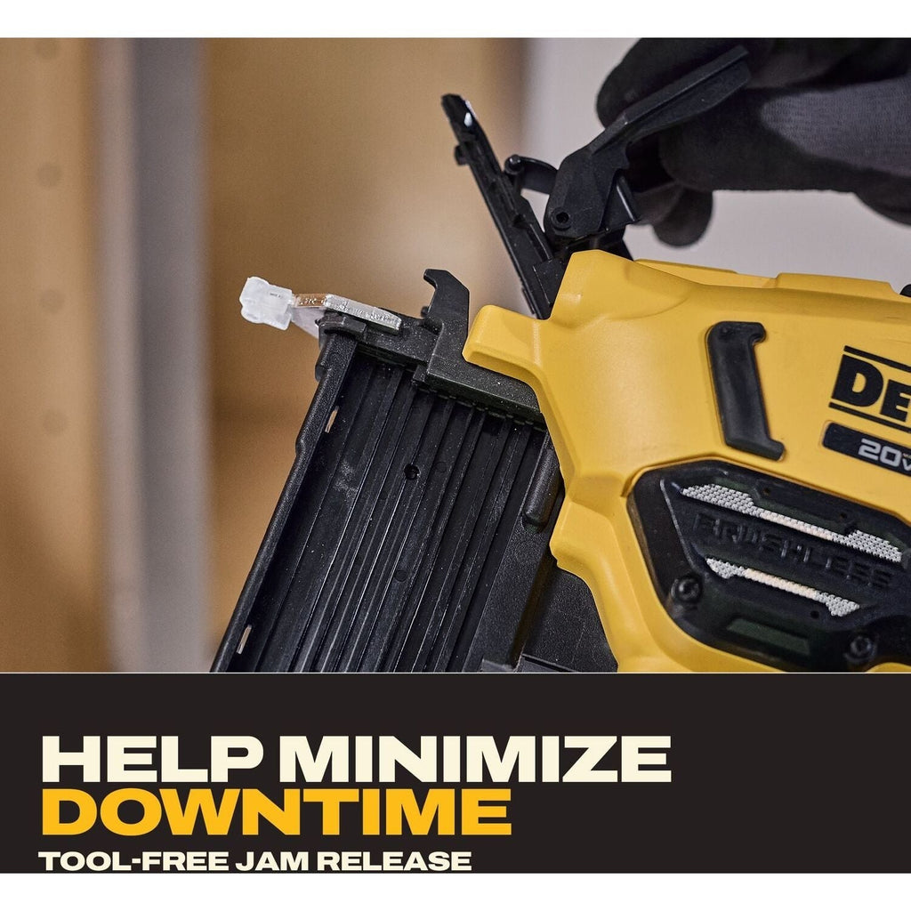 DeWALT DCN210E1 20V MAX XR 18Ga Brad Nailer Powerstack 1.7Ah Kit