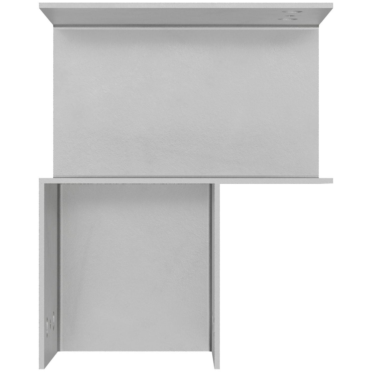 Simpson Strong-Tie ECCLL666HDG ECCLL HDG L-Shape End Column Cap for 6x Beams, 6x Post, Skewed Left