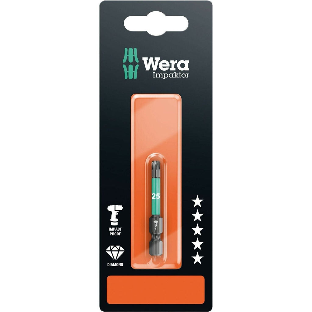 Wera 867/4 Imp Dc SB Impaktor Bit, Torx 20x50-mm.