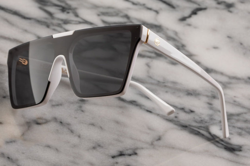 Heat Wave Clarity White Sunglasses