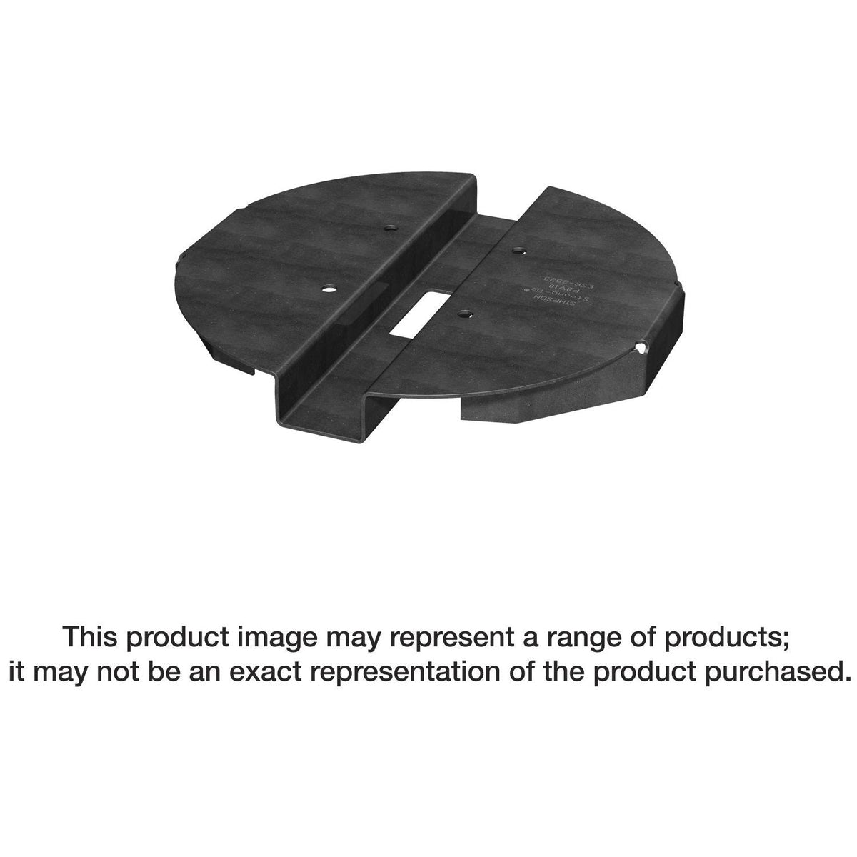 Simpson Strong-Tie PBV6 PBV 6-in. Hidden Standoff Post Base for Viga Post