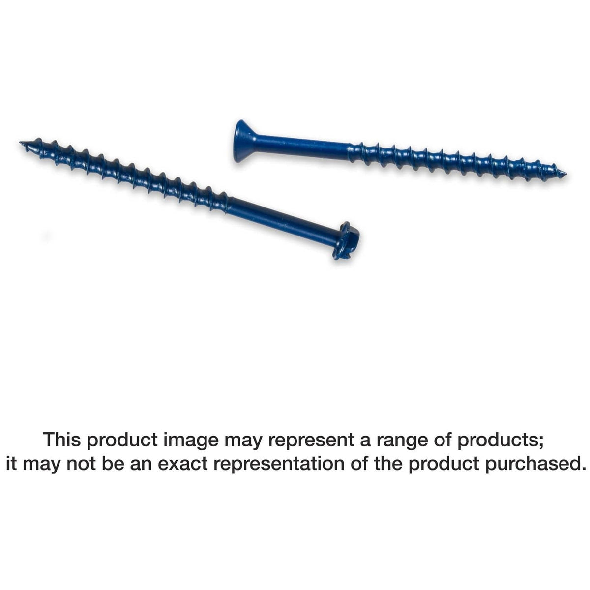 Simpson Strong-Tie TNTW18234TFC8 Titen Turbo, 3/16-in. x 2-3/4-in. 6-Lobe Flat-Head Concrete and Masonry Screw, White, 8-Pack