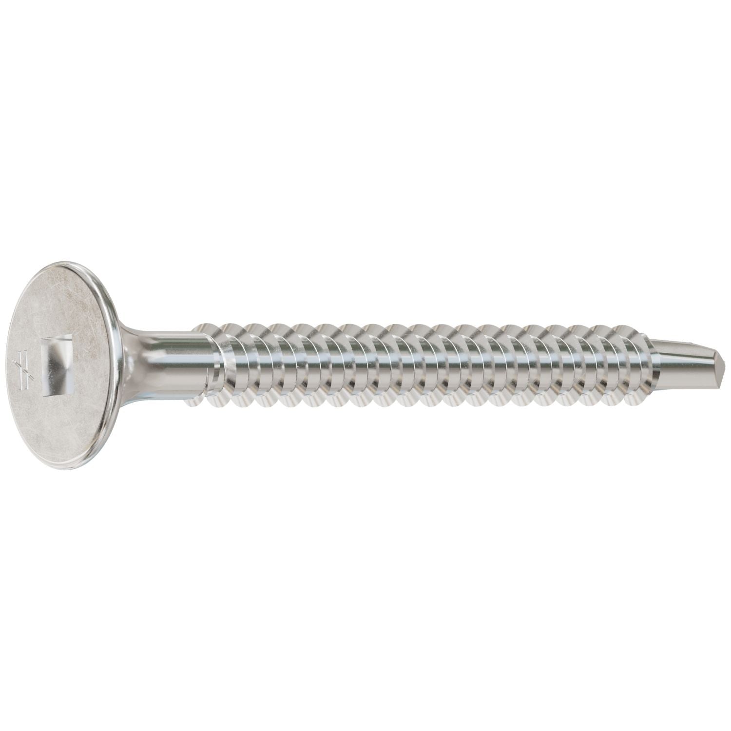 Simpson Strong-Tie F08T162WDB Self-Drilling Fiber-Cement Screw, #8 x 1-5/8-in. #2 Square Drive, Type 410, 3000-Pack