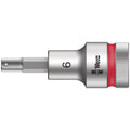 Wera 8740 C Hf Zyklop Bit Socket With 1/2-in. Drive With Holding Function, 6x60-mm.