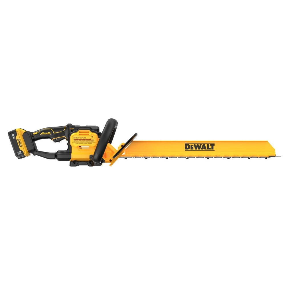 DeWALT DCHT826P1 20V MAX XR24-in. Brushless Cordless Hedge Trimmer 5Ah Kit