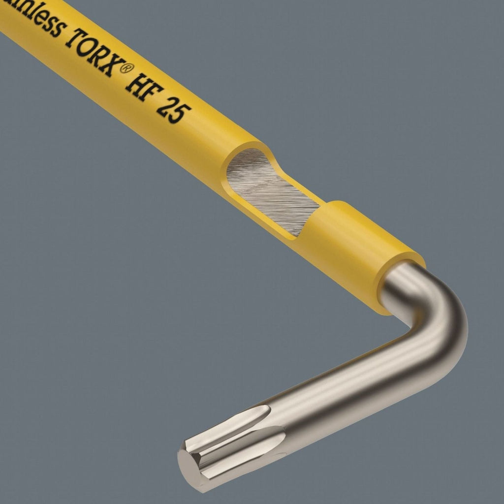 Wera 3967 Sxl Hf Torx L-Key Multicolour With Holding Function, Long, Stainless, Torx 9x101-mm.