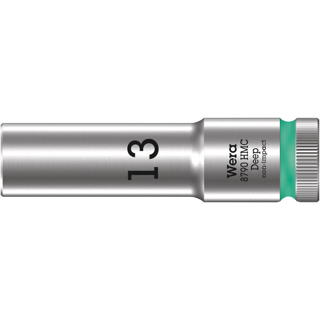 Wera 8790 Hmc Deep Socket With 1/2-in. Drive, 13x83-mm.