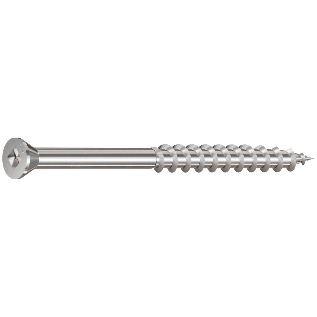 Simpson Strong-Tie S07C225PAK Trim-Head Screw, Square Drive, #7 x 2-1/4-in. #1 SQ, Type 305, 350-Pack