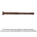 Simpson Strong-Tie DCSD238SBR01 Deck-Drive DCSD COMPOSITE-TO-STEEL Screw (Collated), #10 x 2-3/8-in. Quik Guard Brown 01, 1000-Pack