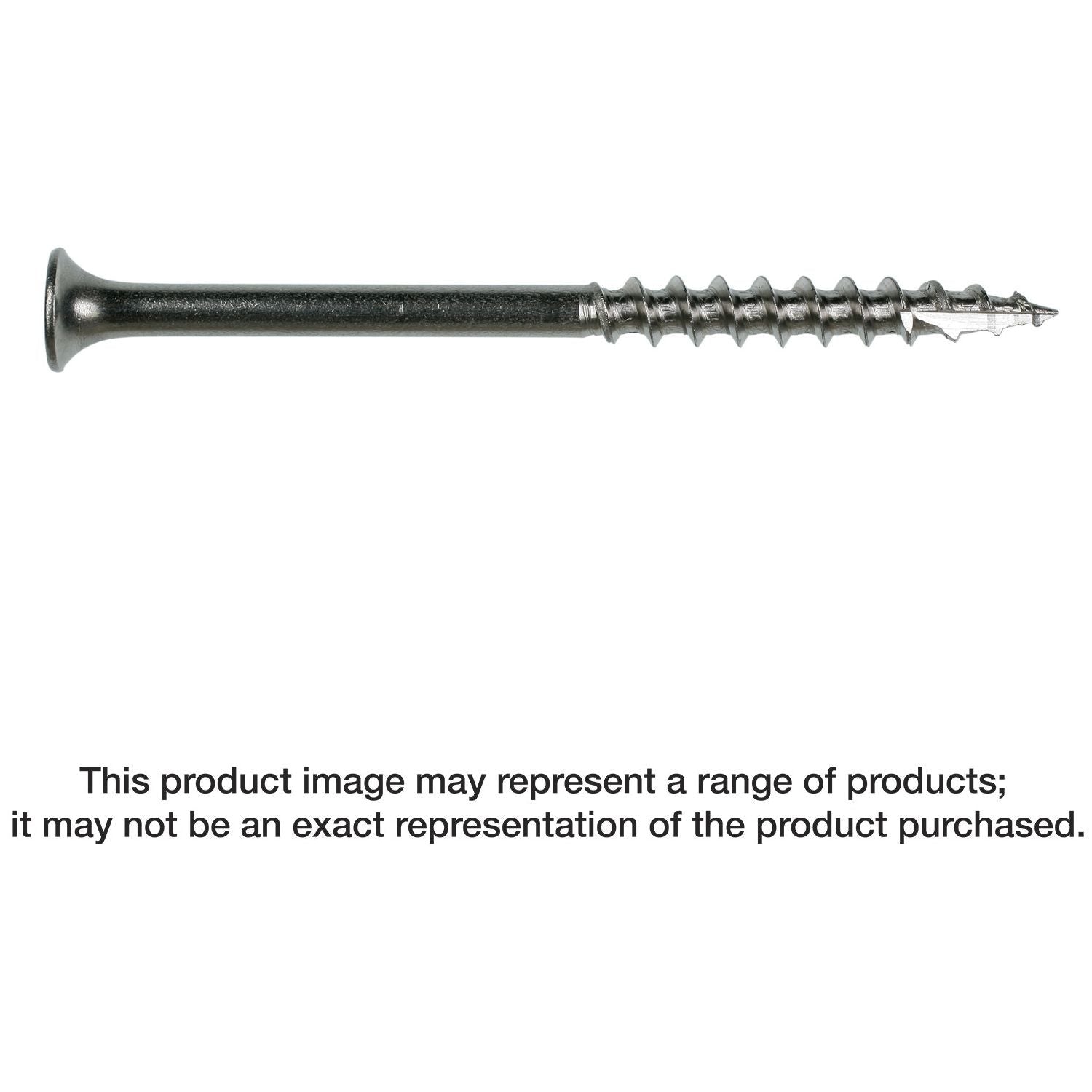 Simpson Strong-Tie S08250DBB Bugle-Head Wood Screw, Square Drive, #8 x 2-1/2-in. #2 Square, Type 305, 2000-Pack