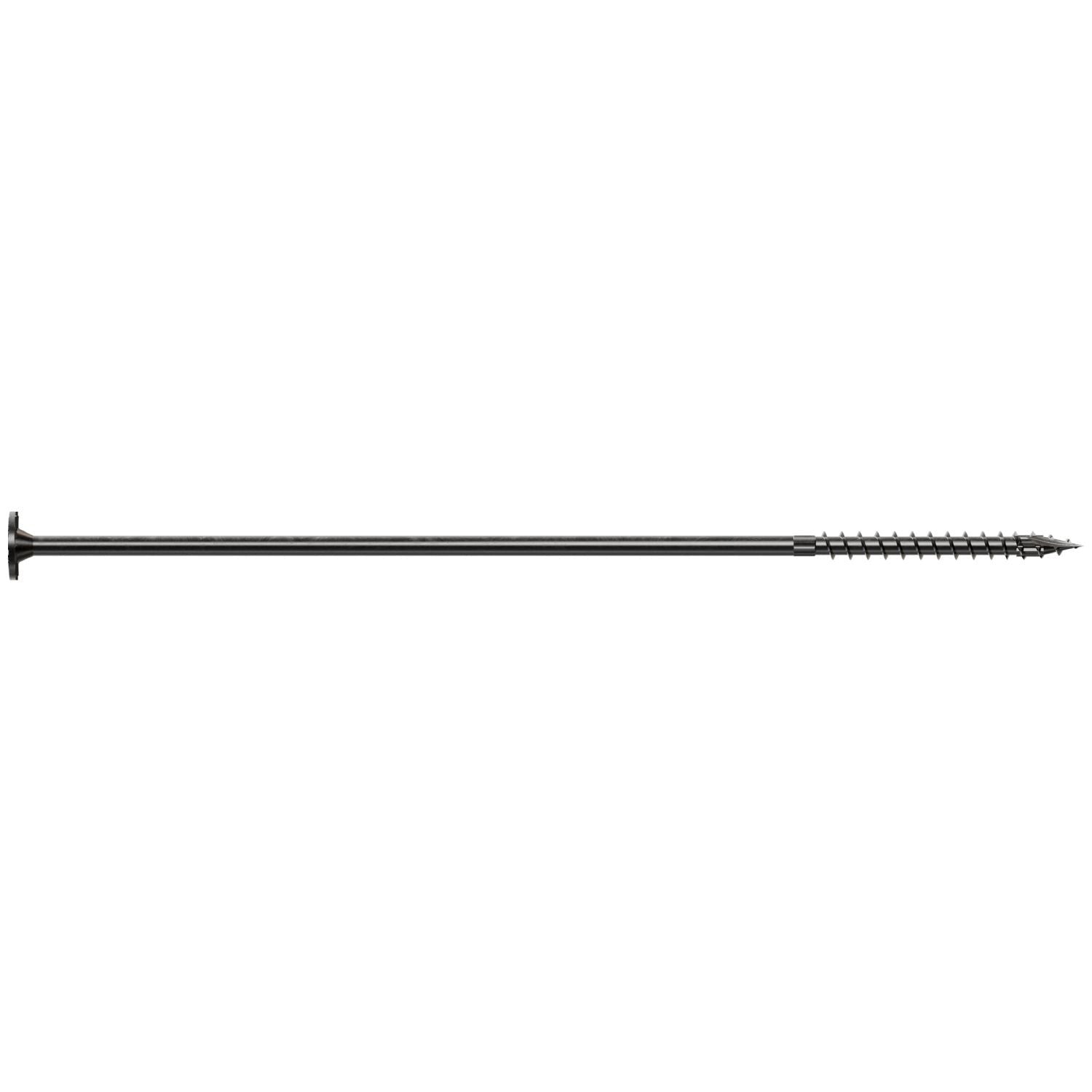 Simpson Strong-Tie SDWS221200DBBR50 Strong-Drive SDWS TIMBER Screw (Exterior Grade), 0.220-in. x 12-in. T40, Black, 50-Pack