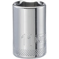 DEWALT 1/4 in. Drive 11 mm 6-Point Socket with Polished Chrome Finish (DWMT86108OSP)