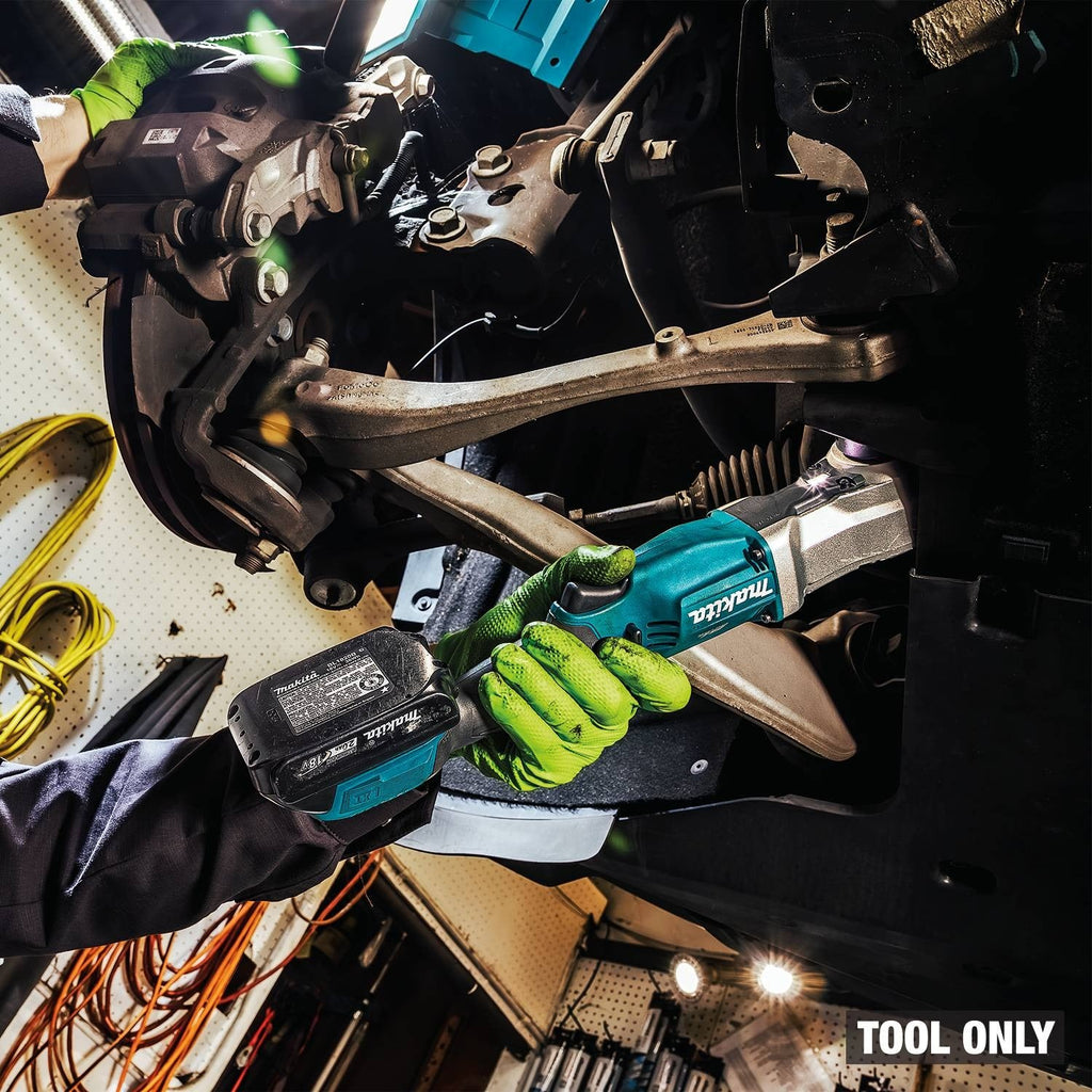 Makita XLT05Z 18V LXT Brushless High Torque 1/2-in. Angle Impact Wrench w/ Detent Pin, Tool Only