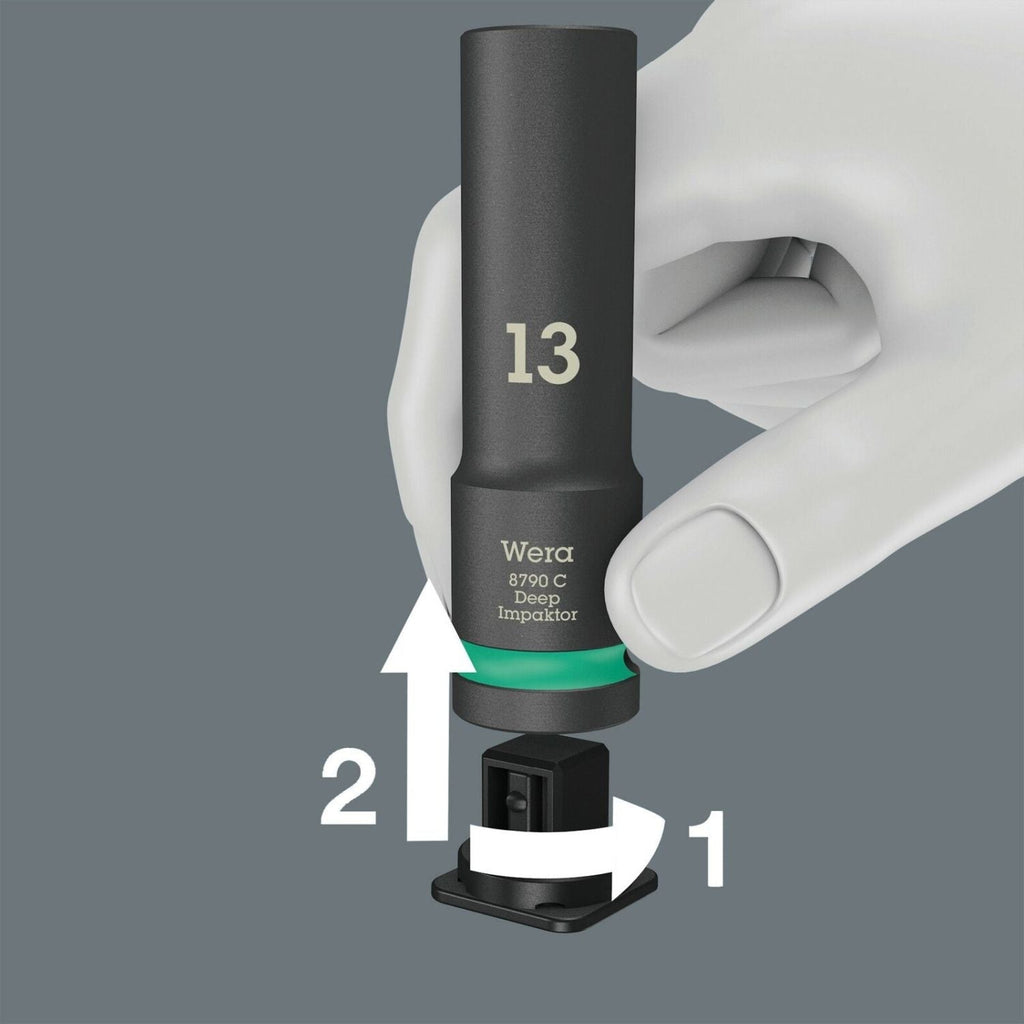 Wera 8790 C Impaktor Deep Set 1, 11-Pieces