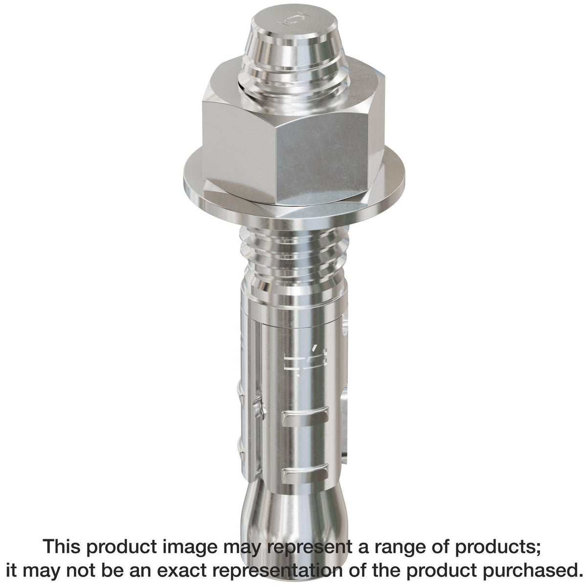 Simpson Strong-Tie STB2-502346SSR25 Strong-Bolt 2, 1/2-in. x 2-3/4-in. Type 316 Stainless-Steel Wedge Anchor, 25-Pack