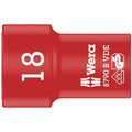 Wera 8790 B VDE Zyklop 3/8-in. Socket, Insulated, 18x46-mm.