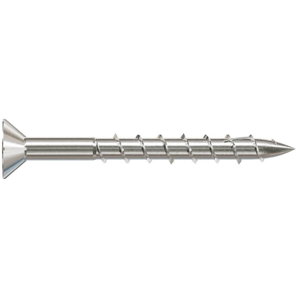 Simpson Strong-Tie S08162WP1 Deck-Drive DWP WOOD SS Screw, #8 x 1-5/8-in. T-20, Flat Head, Type 305, 1-lb.