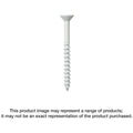 Simpson Strong-Tie TNTW25314TFC75 Titen Turbo, 1/4-in. x 3-1/4-in. 6-Lobe Flat-Head Concrete and Masonry Screw, White, 75-Pack