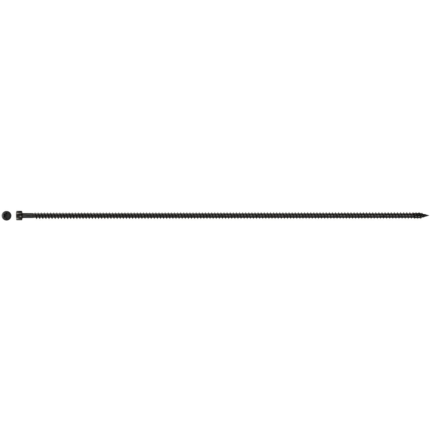 Simpson Strong-Tie SDCFC10X600 Strong-Drive SDCFC TIMBER-CFC Screw, 0.390-in. x 23-5/8-in. T50, E-Coat, 50-Pack
