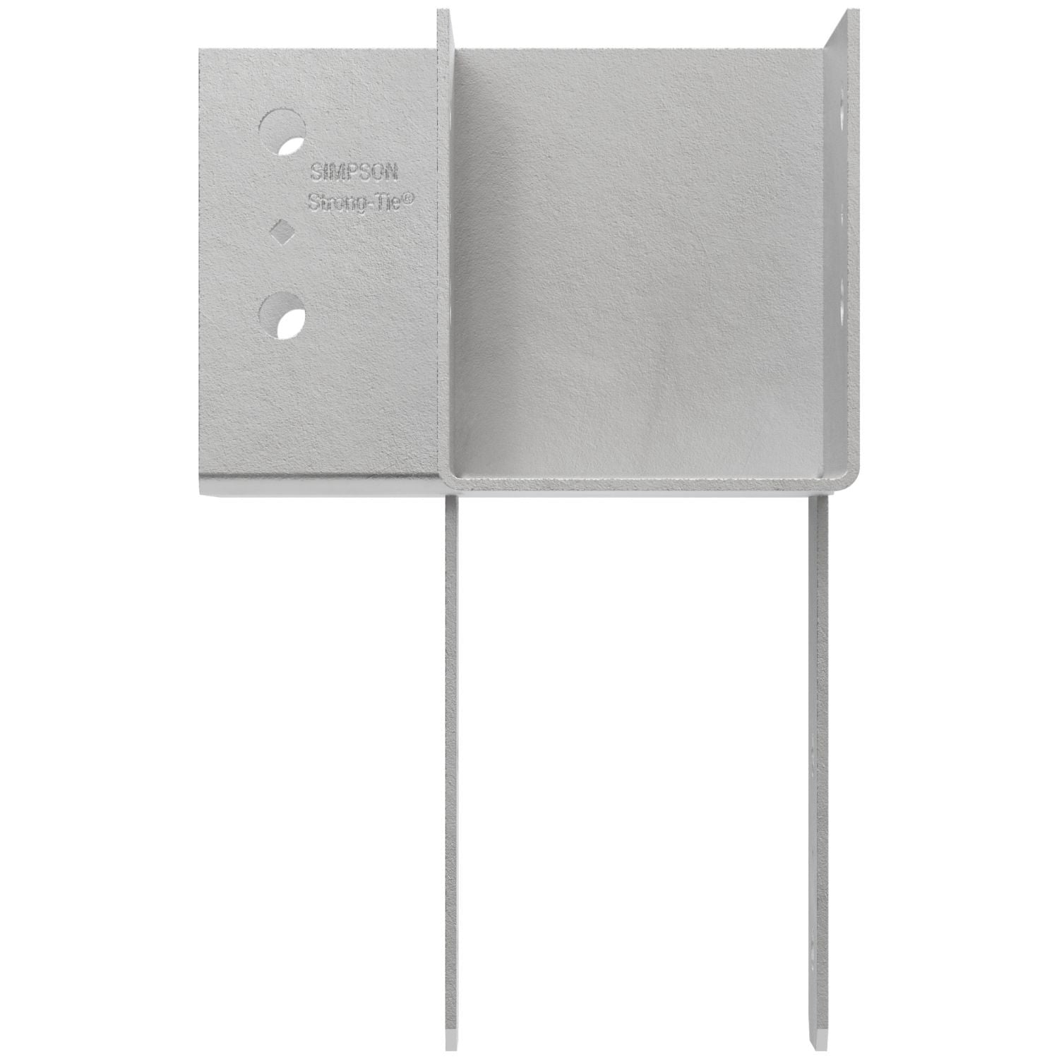 Simpson Strong-Tie ECCLR666HDG ECCLR HDG L-Shape End Column Cap for 6x Beams, 6x Post, Skewed Right