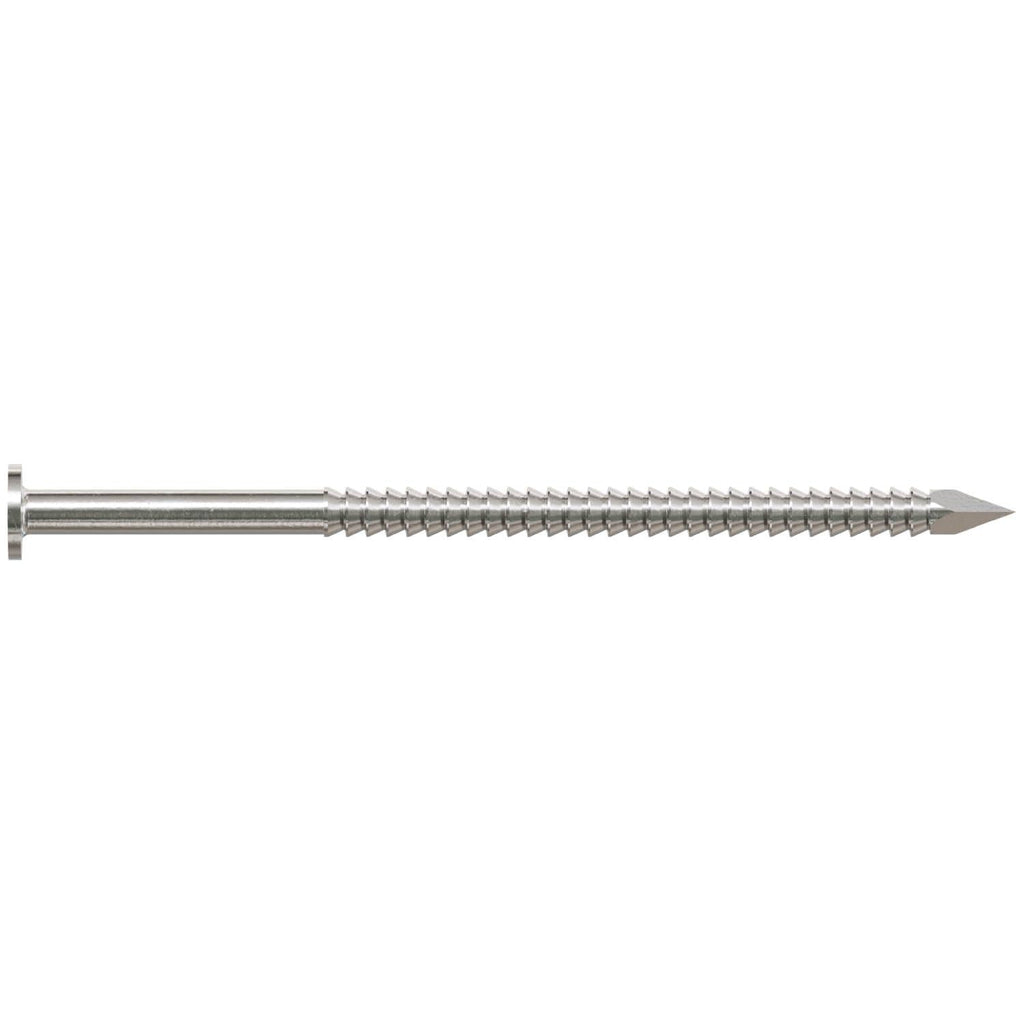 Simpson Strong-Tie T8KRB Premium Siding Nail, 2-1/2-in. x 1/4-in. Head Dia., Type 316 Stainless Steel, 25-lb.