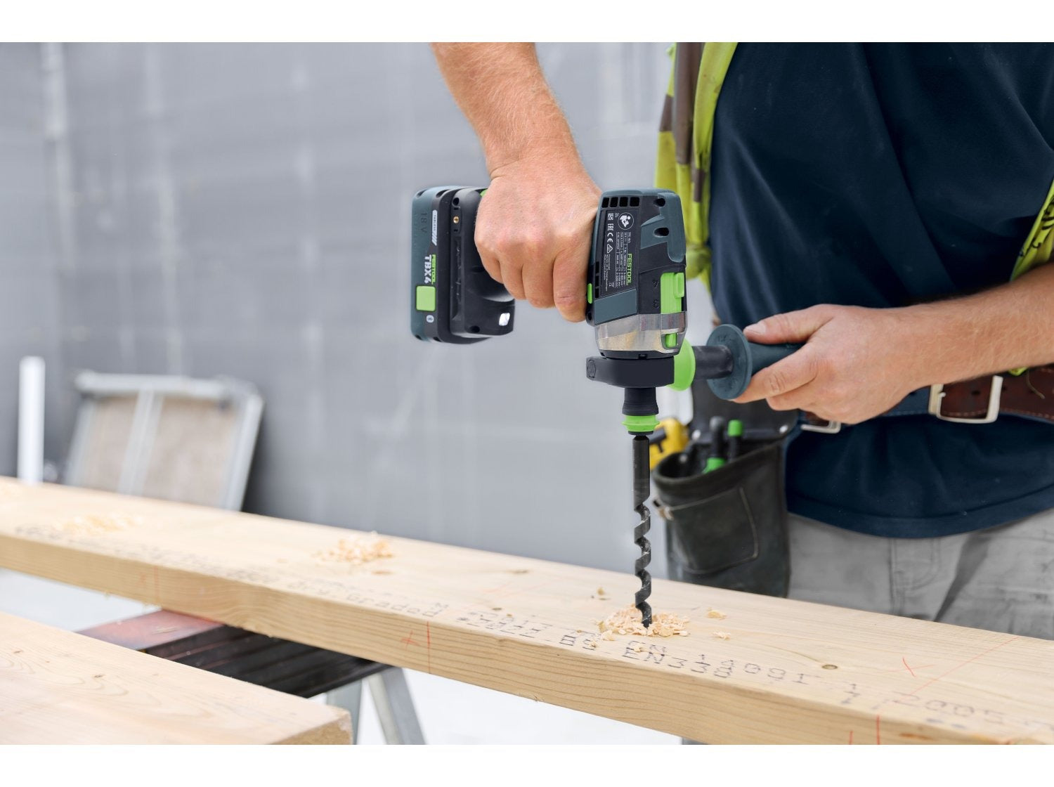 Festool 18V TPC 18/4 Cordless Drill Driver and TID 18 Cordless Impact Driver Kit with Systainer (578830)