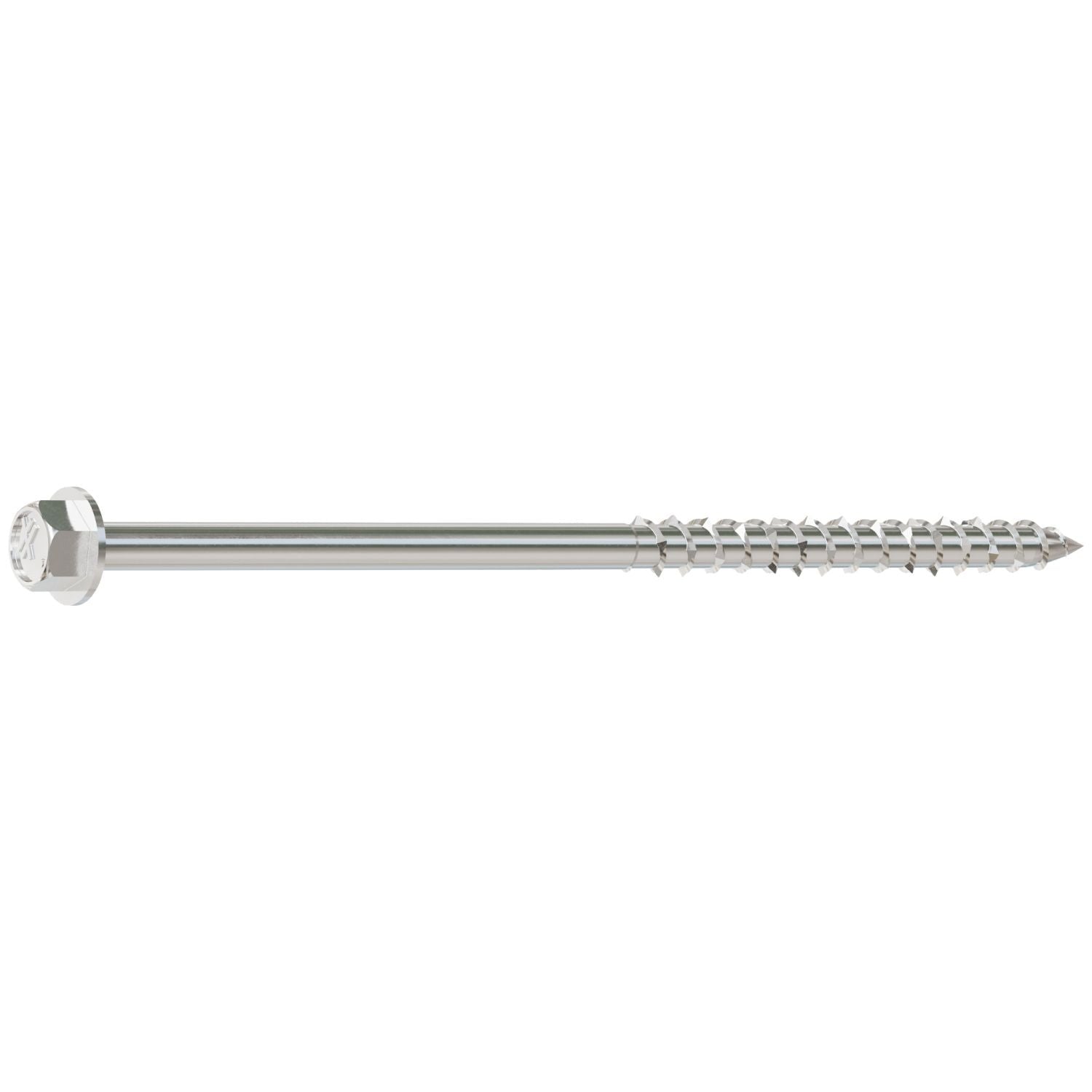 Simpson Strong-Tie SDWH19500SS-R100 Strong-Drive SDWH TIMBER-HEX SS Screw, 0.185-in. x 5-in. 5/16 Hex, Type 316, 100-Pack